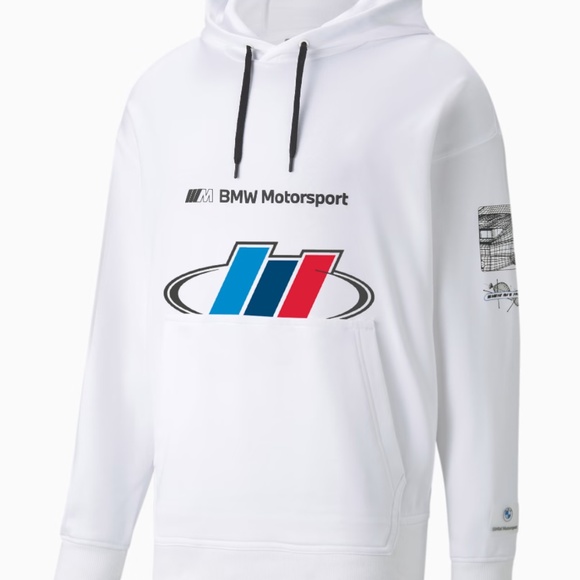 NWT Men's Large puma BMW M Motorsport Street Hoodie 531125-02 MMS - Picture 1 of 3